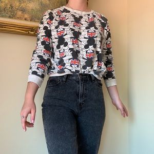 mickey mouse sweatshirt